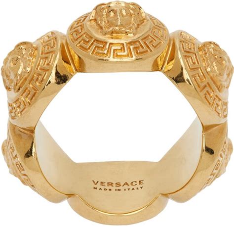 versace gucci ring|versace gold ring.